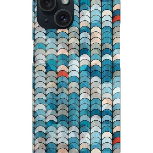 Buy Abstract Blue Circle Snap Case at Rs. 99 Only - Zapvi