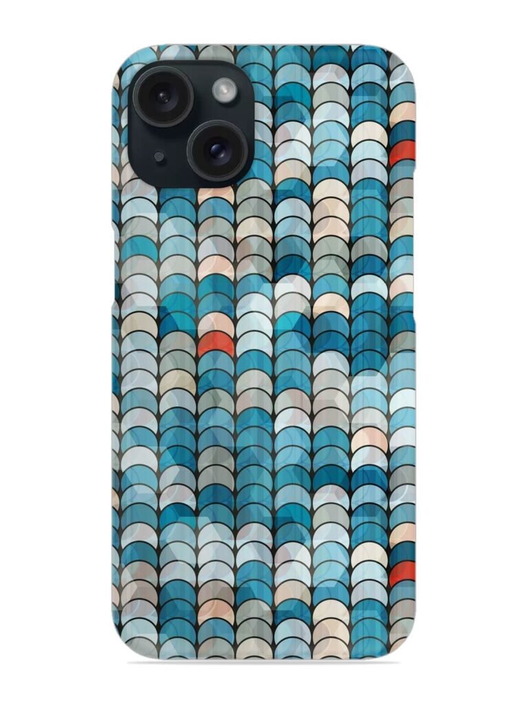 Buy Abstract Blue Circle Snap Case at Rs. 99 Only - Zapvi