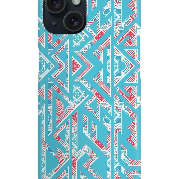 Buy Abstract Blue Geometric Snap Case at Rs. 99 Only - Zapvi