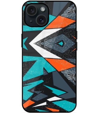 Buy Abstract Geometric Seamless Glossy Metal TPU Case at Rs. 249 Only - Zapvi