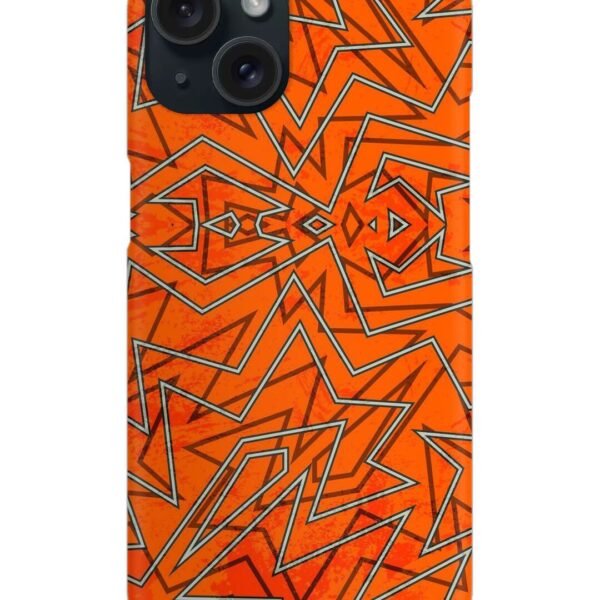 Buy Abstract Orange Retro Snap Case at Rs. 99 Only - Zapvi