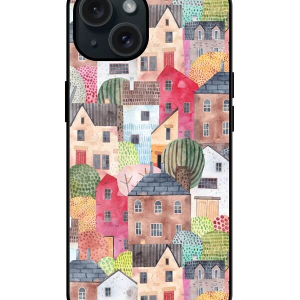 Buy Abstract Seamless Pattern Glossy Metal TPU Case at Rs. 249 Only - Zapvi