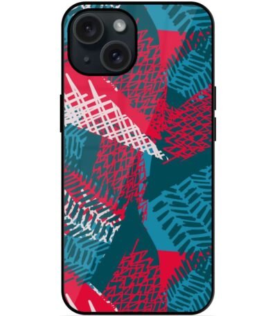 Buy Abstract Seamless Pattern Glossy Metal TPU Case at Rs. 249 Only - Zapvi