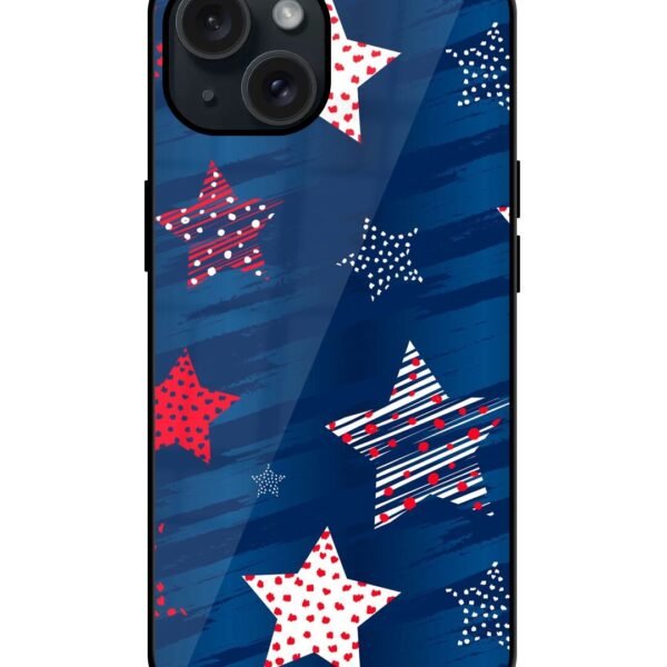 Buy Abstract Seamless Stars Glossy Metal TPU Case at Rs. 249 Only - Zapvi