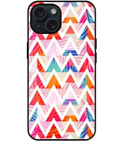 Buy Abstract Triangle Background Glossy Metal TPU Case at Rs. 249 Only - Zapvi