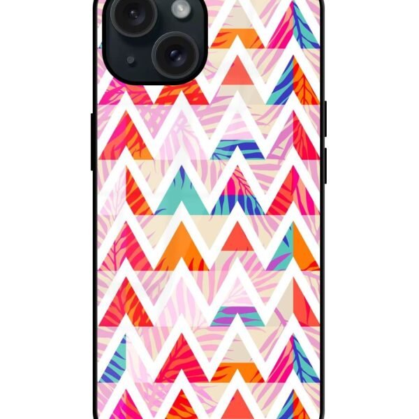 Buy Abstract Triangle Background Glossy Metal TPU Case at Rs. 249 Only - Zapvi