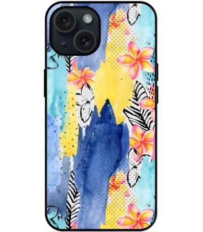 Buy Abstract Watercolor Ink Glossy Metal TPU Case at Rs. 249 Only - Zapvi