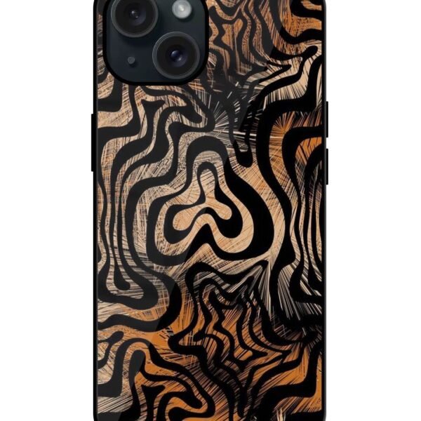Buy Abstract Zebra Animal Glossy Metal TPU Case at Rs. 249 Only - Zapvi
