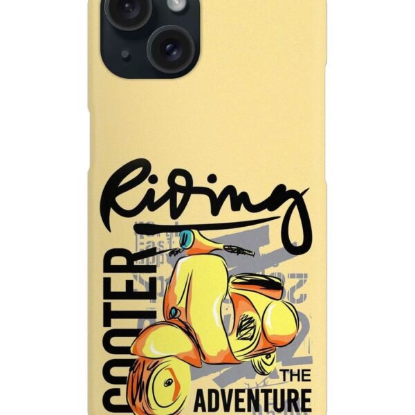 Buy Adventure Riding Scooter Snap Case at Rs. 99 Only - Zapvi