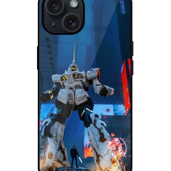 Buy Anime Robot Glossy Metal TPU Case at Rs. 249 Only - Zapvi