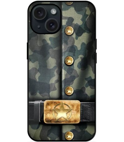 Buy Army Background Glossy Metal TPU Case at Rs. 249 Only - Zapvi