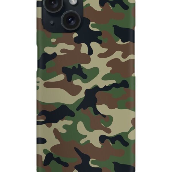 Buy Army Military Camouflage Dark Green Snap Case at Rs. 99 Only - Zapvi
