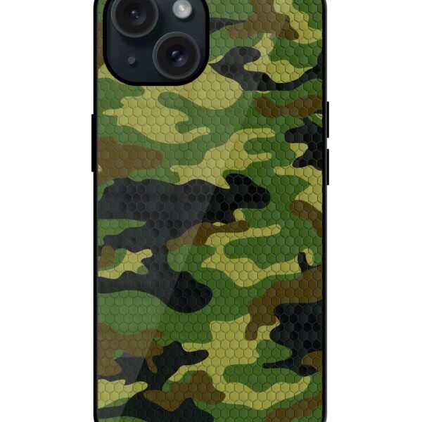 Buy Army Polygon Glossy Metal TPU Case at Rs. 249 Only - Zapvi