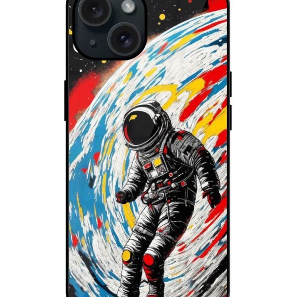 Buy Astronaut Art Glossy Metal TPU Case at Rs. 249 Only - Zapvi