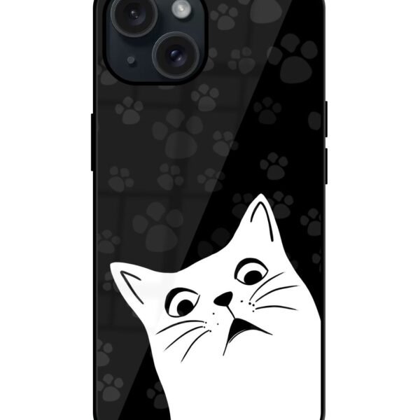 Buy Aww Cat Glossy Metal TPU Case at Rs. 249 Only - Zapvi