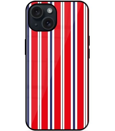 Buy Background Stripes Blue Glossy Metal TPU Case at Rs. 249 Only - Zapvi