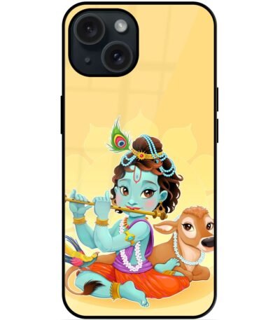 Buy Bal Krishna Flute Art Glossy Metal TPU Case at Rs. 249 Only - Zapvi