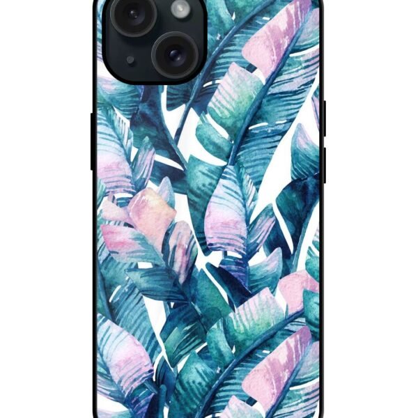 Buy Banana Leaf Seamless Glossy Metal TPU Case at Rs. 249 Only - Zapvi
