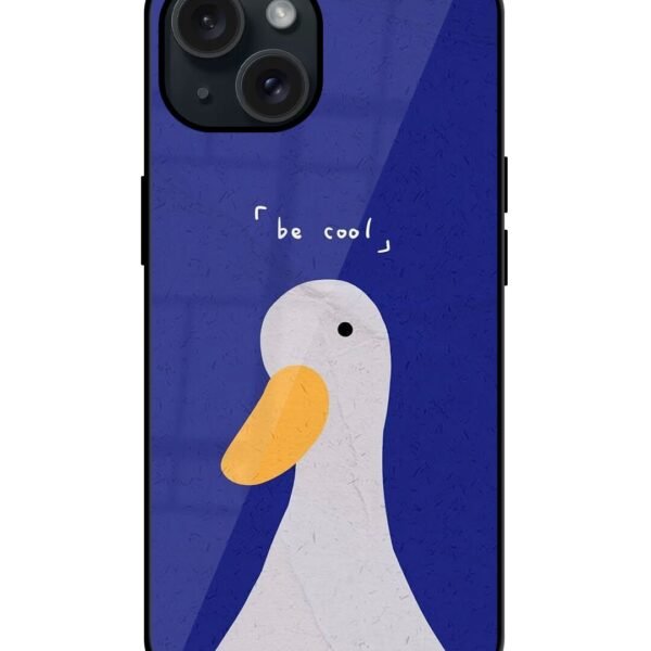 Buy Be Cool Duck Glossy Metal TPU Case at Rs. 249 Only - Zapvi