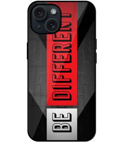 Buy Be Different Design Glossy Metal TPU Case at Rs. 249 Only - Zapvi
