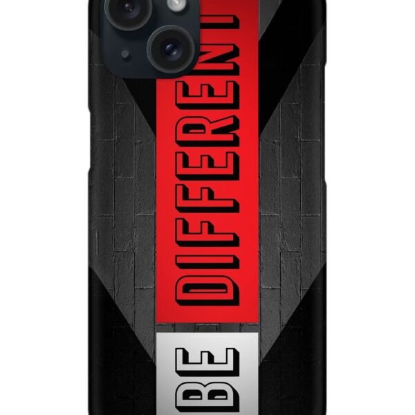 Buy Be Different Design Snap Case at Rs. 99 Only - Zapvi