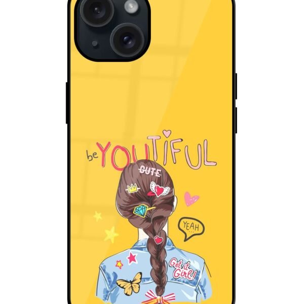 Buy Be Youtiful Slogan Glossy Metal TPU Case at Rs. 249 Only - Zapvi