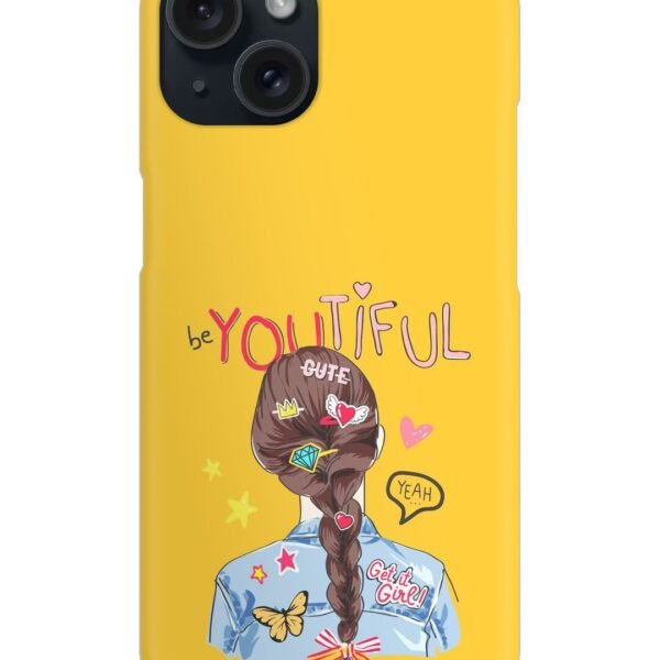 Buy Be Youtiful Slogan Snap Case at Rs. 99 Only - Zapvi