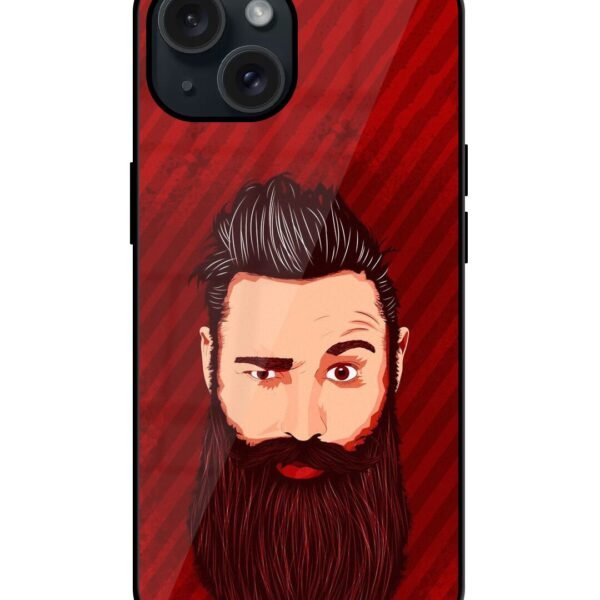 Buy Beardo Man Glossy Metal TPU Case at Rs. 249 Only - Zapvi