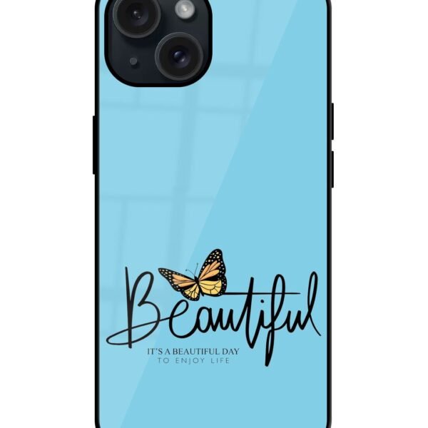 Buy Beautiful Hand Lettering Glossy Metal TPU Case at Rs. 249 Only - Zapvi