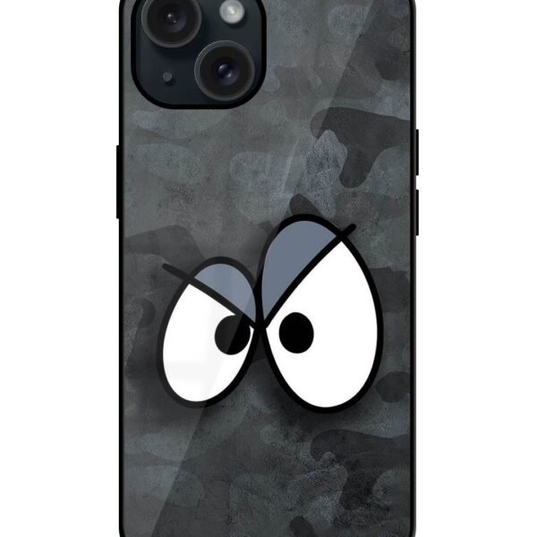 Buy Big Eyes Night Mode Glossy Metal TPU Case at Rs. 249 Only - Zapvi