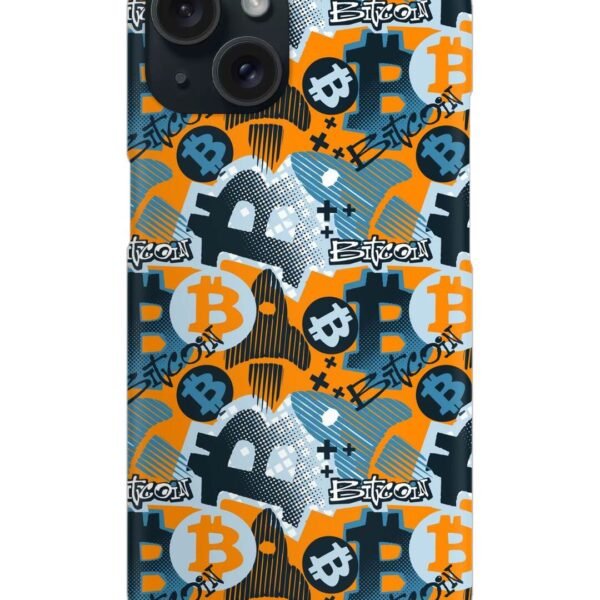 Buy Bitcoin Doodle Style Snap Case at Rs. 99 Only - Zapvi