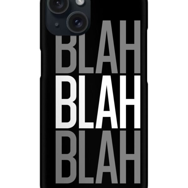 Buy Blah Blah Blah Wallpaper Snap Case at Rs. 99 Only - Zapvi