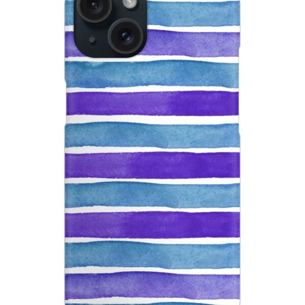 Buy Blue Purple Watercolor Snap Case at Rs. 99 Only - Zapvi