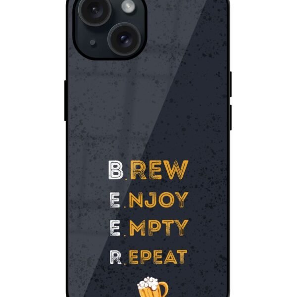 Buy Brew Enjoy Empty Glossy Metal TPU Case at Rs. 249 Only - Zapvi