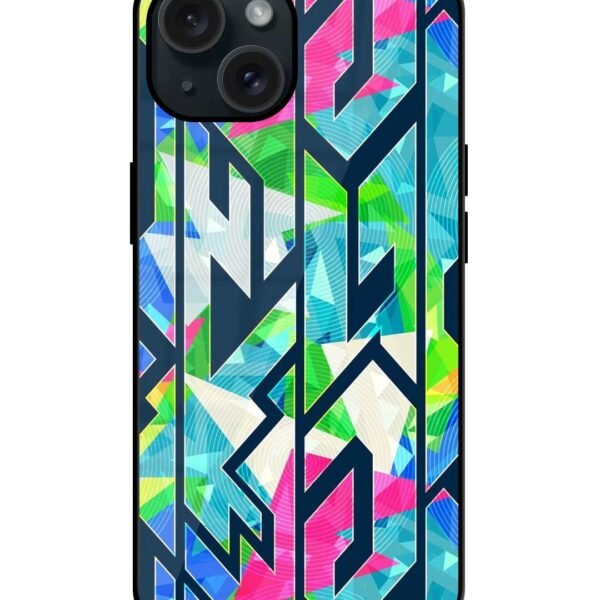 Buy Bright Geometric Seamless Glossy Metal TPU Case at Rs. 249 Only - Zapvi