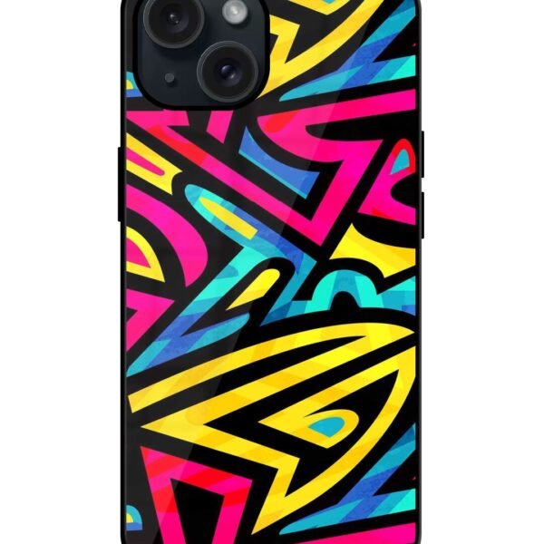 Buy Bright Graffiti Seamless Glossy Metal TPU Case at Rs. 249 Only - Zapvi