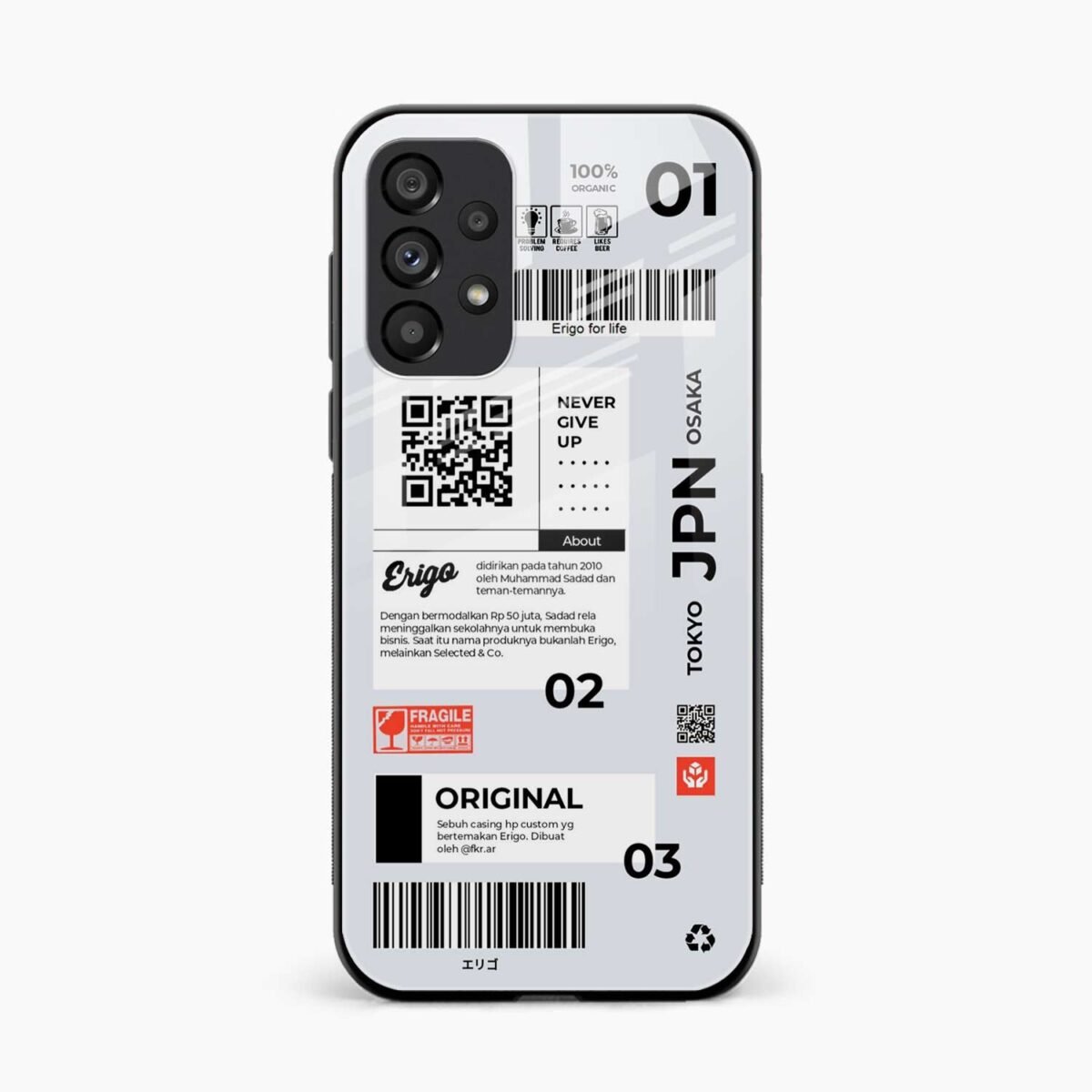 Shipment Samsung A23 Back Cover